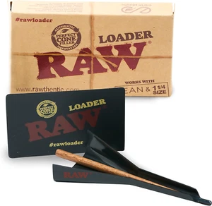 RAW Kegellader für 1 1/4 Größe & schlanke Größe vorgerollte Kegel - leicht befüllen - Bild 1 von 12