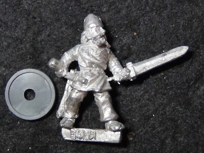 Warhammer Fantasy Battle Dark Ages Viking Norse Bondi /w Shield / D&D Berserker - Image 1 of 4