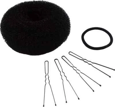 Mia Bun Ease Bun Maker Sock Method Hair Styling Tool for Women + Girls Small Blk - Image 1 of 2