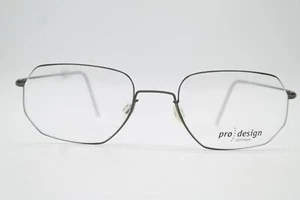 Glasses PRODESIGN DENMARK Plato Link 4516 Metallic Rectangular Frames New - Picture 1 of 6