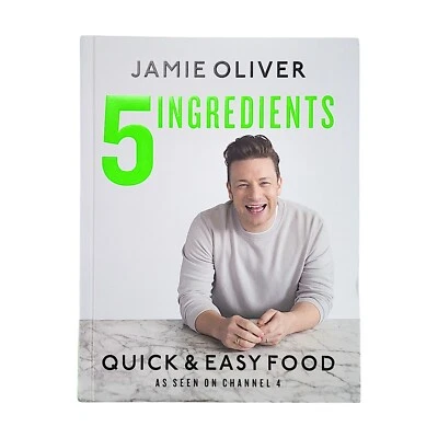 5 Ingredients Quick & Easy Food, Jamie Oliver, Hardcover Foto 1 de 4