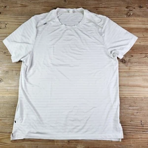 Camiseta RHONE Hombre Rendimiento Atlético Manga Corta Blanca Gimnasio Talla XL - Imagen 1 de 6