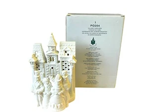 PartyLite Kerzenhalter Dorfmusikanten P0204 Teelichthaus Keramik mit OVP 49207 - Picture 1 of 14