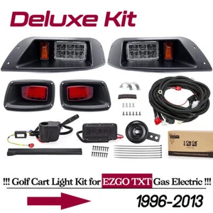 For EZGO TXT Golf Cart LED Taillight + Headlight Kit Gas or Electric 1996-2013 - Picture 1 of 13