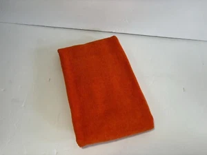 Vintage Fieldcrest orange Plüsch Handtuch 28""x16 - Bild 1 von 4