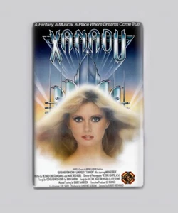 XANADU (1980) - 2" x 3" POSTER MAGNET (musical fantasy Olivia Newton-John) - Picture 1 of 2