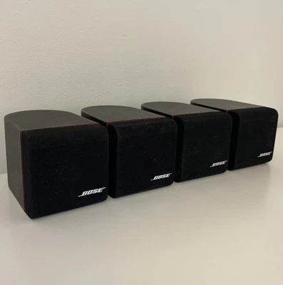 ¡Juego de 4 altavoces Bose Redline Single Cube para cine en casa Lifestyle Acoustimass!! Foto 1 de 4