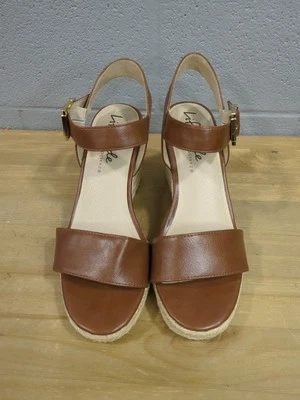 J11 LIFESTRIDE VELOCITY 2.0  Brown Ankle Strap Wedge Women's 8.5 NO BOX - Image 1 of 4