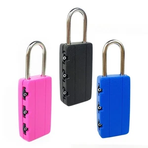Mini 3 Digits Combination Padlock Travel Luggage Lock For Suitcase Student Ba CB - Bild 1 von 6