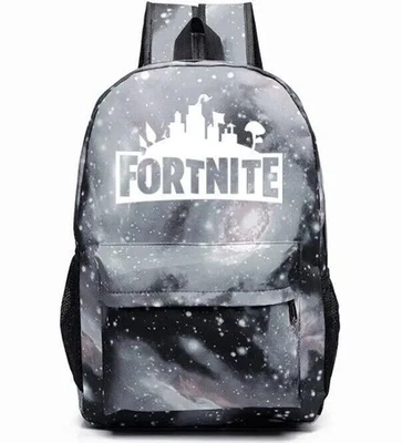 Galaxy Fortnite School Bag Backpack Battle Royale Rucksack Boys Girls Kids-NEW