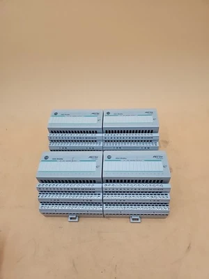 LOT OF 4 Allen Bradley 1794-OB16 Series A Flex I/O Output Modules 1794-TB3 - Image 1 of 4