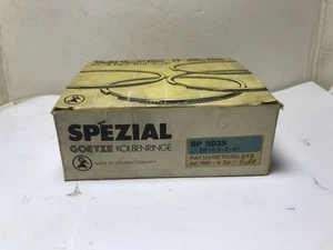 Set Elastic Bands Pistons Goetze FIAT 131 132 Diesel From 1981 88 +04 (PB124) - Picture 1 of 2