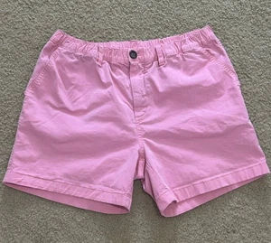 Chubbies Originals 5.5" Inseam Shorts Men’s Large Pink Cotton Stretch - Picture 1 of 10