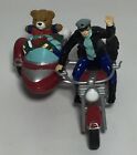 Vintage Mr Christmas Rock N Roll Skating Pond  Motorcycle and Bear pieces