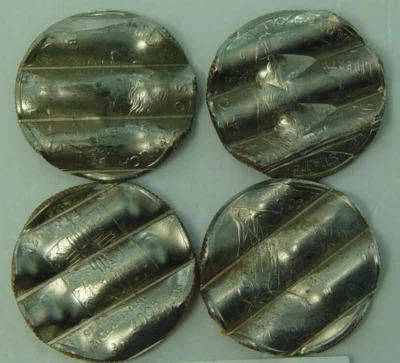 2008 Quarters  (4 Coins) - Waffled  - Image 1 of 2