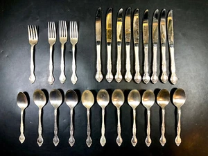 24x Oneida Community Affection Silverplate Silverware Flatware - Picture 1 of 15