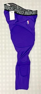 NIKE PRO HYPERSTRONG PLAYER ISSUED LENGTH "PURPLE" PADDED TIGHTS 2XLT 881963-504 - Picture 1 of 4