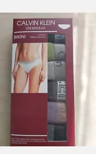 CK Calvin Klein WOMEN UNDERWEAR SIZE M UK 10-12 SET of 6 - Picture 1 of 14