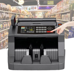 Geldzählmaschine Geldzähler Falschgelddetektor Geldprüfer Geldscheinzähler UV MG - Bild 1 von 7