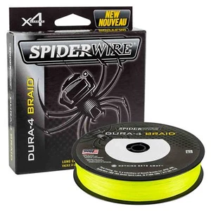 Spiderwire New Dura 4 Carrier Braid 150m Hi-Vis Yellow Braid Fishing Line - Picture 1 of 1