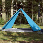 Family Tent Tipi 8-Person Blue Waterproof vidaXL 