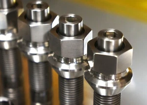 20 set Titanium 75MM Wheel Stud Conversion Kit 14x1.25-14x1.5 BMW - Picture 1 of 18