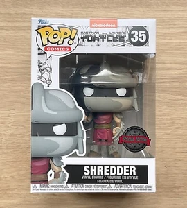 Funko Pop Comics Teenage Mutant Ninja Turtles Shredder #35 + Free Protector - Picture 1 of 6