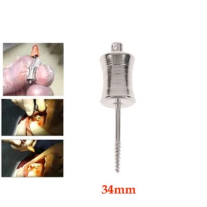 Estrattore Frammenti Radice Dentale Pinza Estrazione Denti Ascensore 34mm - Foto 1 di 9