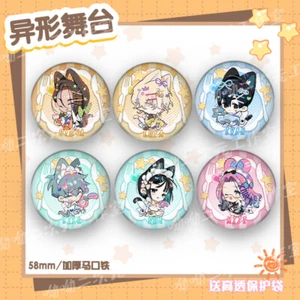 Laser Badge Cosplay Alien Stage Brooch Anime Breastpin Pin Ornaments Gifts - Picture 1 of 11