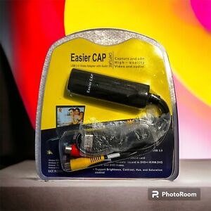 Easier CAP: USB 2.0 Video Adapter With Audio, Capture & Edit Video & Audio