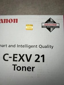 Genuine Canon C-EXV 21 Toner Cyan for Various Models - Picture 1 of 5