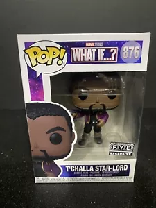 Funko Pop! T'CHALLA STAR LORD 876 FYE EXCLUSIVO M01 - Imagen 1 de 6