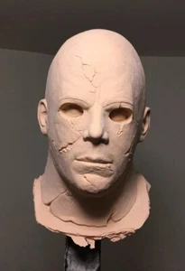 Máscara de tracción cruda cicatrizada RZ Halloween máscara de Jason Freddy Myers - Imagen 1 de 10