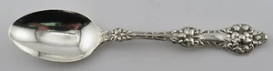 Patrón de flor de cucharadita Alvin Sterling 5 7/8" sin mono #9710 - Imagen 1 de 7