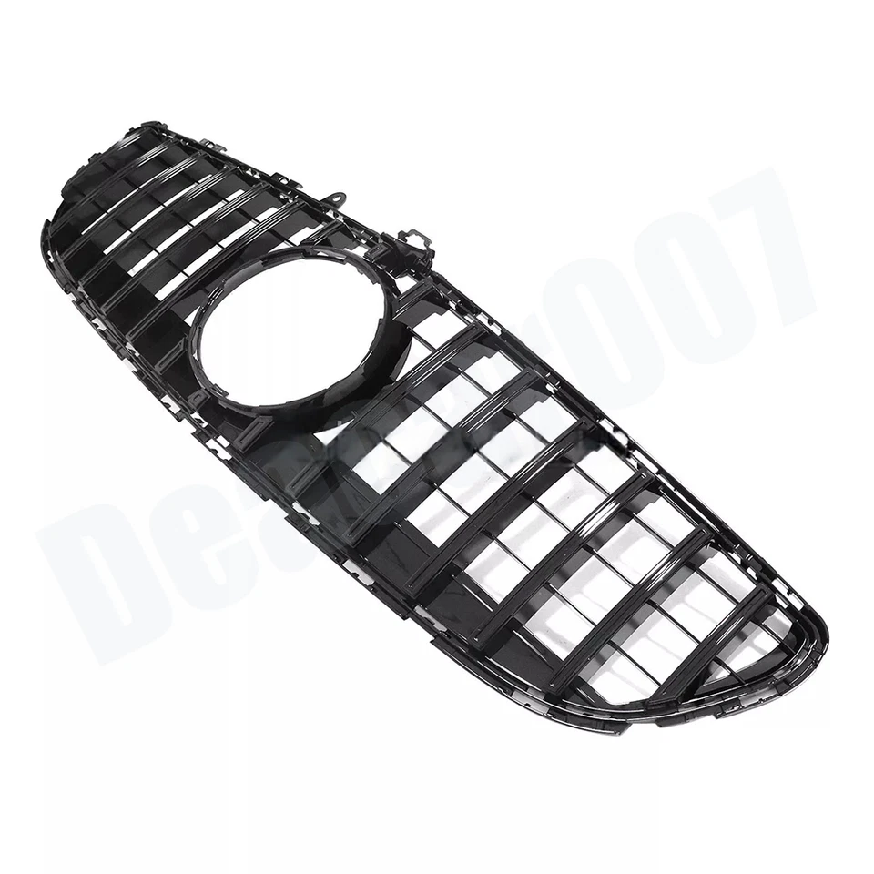 New Front Grille Grill GT Style Black For Mercedes Benz CLS63 AMG S 2015-2017 — 第 1/4 张图片