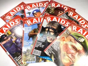 RAIDS Lot -- French Military Magazine -- Collection Of 8 From 1992 - Picture 1 of 4