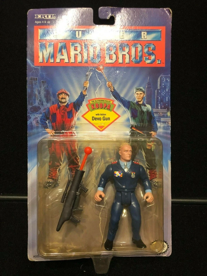 Super Mario Bros Koopa Action Figure Ertl 1993 Vintage