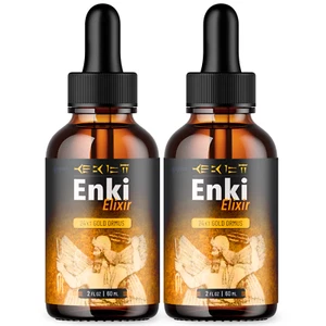 (2 Pack) Enki Elixir Advanced Supplement Drops Nootropic Brain Support 2ML - Picture 1 of 11