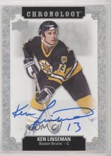 2018-19 Upper Deck Chronology Franchise History Ken Linseman #FH-BO-KL Auto
