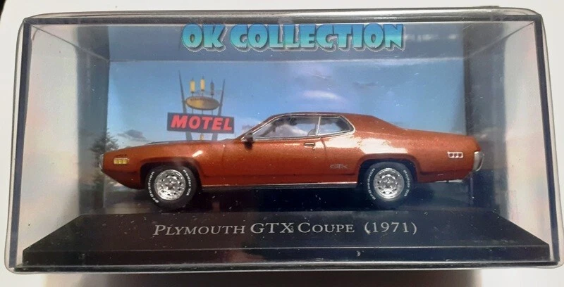 Modellino Auto scala 1:43 PLYMOUTH GTX COUPE (1971) De Agostini Altaya - Immagine 1 di 1