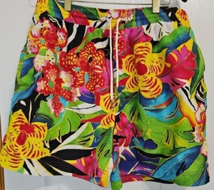 Polo Ralph Lauren Kailua costume da bagno uomo grande tavola da surf corta estate ibisco  - Foto 1 di 16