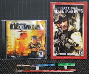 Gioco PC "DELTA FORCE BLACK HAWK DOWN" Novalogic WIN 98/XP Vintage 2003 - Foto 1 di 4