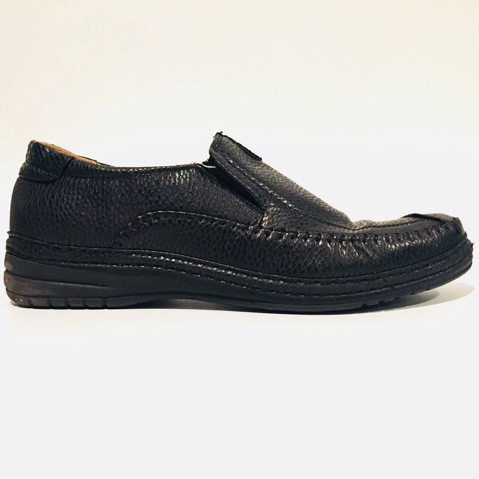 Brixton Watson Black Driving Moccasins Loafers Slip On Shoes Men’s Size 9 M - Image 1 of 4