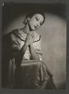 R PHOTO Maria Ruanova Argentinian Opera Dancer - Imagen 1 de 1