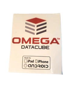 Omega Datacube Photo & Video Backup Device with 128gb Memory Card  - NEW! - Picture 1 of 6