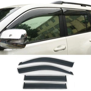 For Lexus GX460 2010-2023 Car Window Wind Visors Sun Rain Guard Vent Deflectors - Picture 1 of 2