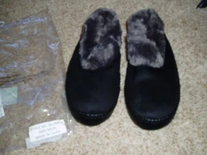 Nuevas Zapatillas COMFORTVIEW Negras XXL W Piel Sintética Suave y Gamuza Talla 11 Para Mujer ¡0 S/H! - Imagen 1 de 6