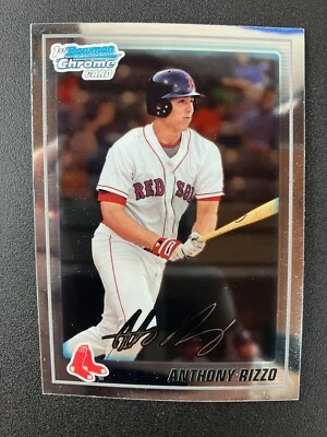 2010 Bowman Chrome Anthony Rizzo #BCP101 (RC) (1st) Rookie Card - Image 1 of 2