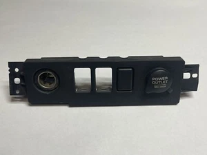 Jeep Cherokee XJ 1997-2001 OEM 2 Empty Dash Switches Trim Power Outlet FREE SHIP - Picture 1 of 2