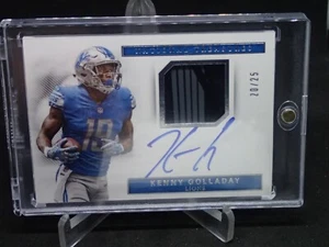 Kenny Golladay  2017 Panini National Treasures RPA Auto #20/25 RC  DETROIT LIONS - Picture 1 of 2